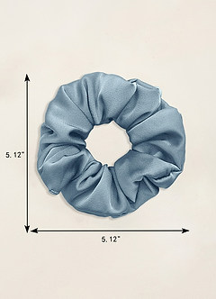 front Bridesmaid Stretch Satin Over Size Scrunchies