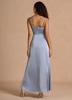 Vestido Azul Pálido Largo Sylvie image2