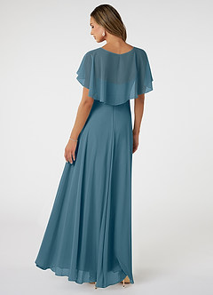 Azazie Jamie Bridesmaid Dresses Bermuda A-Line Chiffon Dress image5