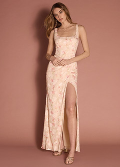 Beverly Maxi Klänning Blush Multi image3
