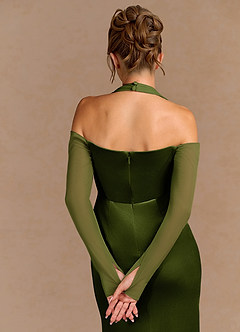 Verelith Oliva Vestido largo image6