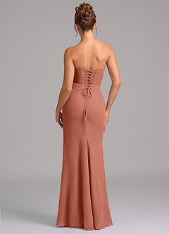 Azazie Sorrel Bridesmaid Dresses MAI TAI Mermaid Corset Chiffon Dress image2