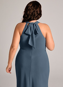 Azazie Doretta Bridesmaid Dresses Neptune Mermaid Pleated Chiffon Dress image12