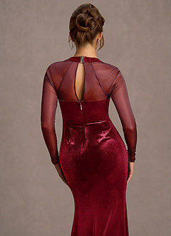 Vestido Merlot Largo Megan image6