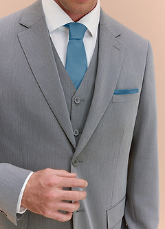front Matte Satin Pocket Square