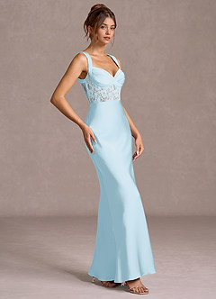 Vestido Azul Cielo Largo Ava image4