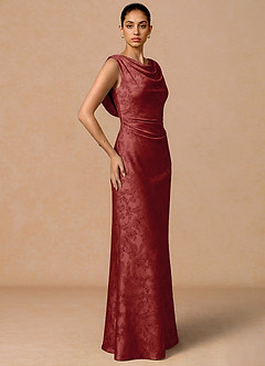 Robe Maxi Rouge Orange Juliska image4