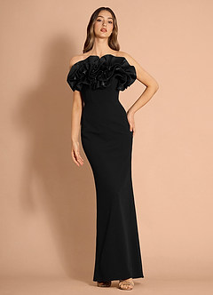 Elara Black Maxi Dress image4