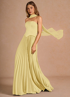 Robe Longue Sorbet Citron Rylan image3