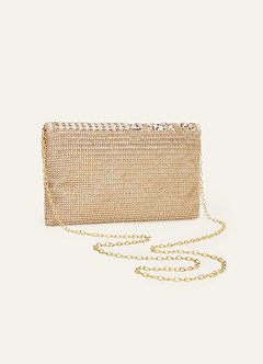 front Pochette enveloppe géométrique à sequins et perles