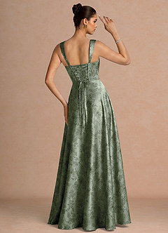 Azaria Sage Blue Maxi Dress image2