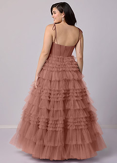 Barbie ♥ Azazie Bridesmaid Dresses Cedar Rose A-Line Sweetheart Neckline Tulle Dress image7