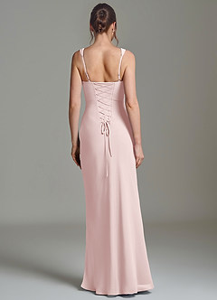 Azazie Niamh Suknie dla druhen Syrena Gorset Szyfon Do ziemi Sukienka image2