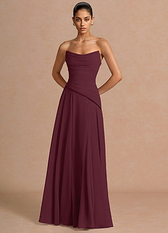 Gabriela Wine Maxi Dress image5