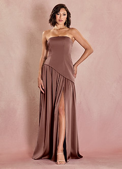 Vestido Moca Coco Largo Kendra image4