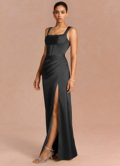 Robe Maxi Noir Amora image4