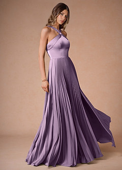 Robe Longue Frostiges Flieder Afra image3