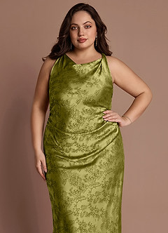 Gelina Moss Navy Maxi Dress image11