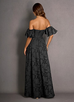 Kallista Black Maxi Dress image2