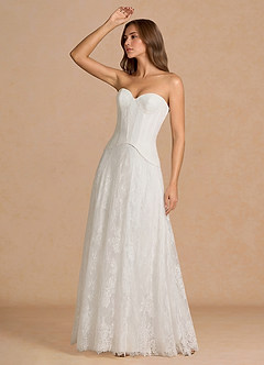 Avelyn White Maxi Dress image5