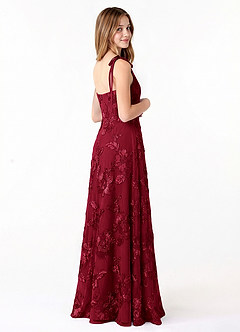 front Azazie Rosey Junior Formal Dress