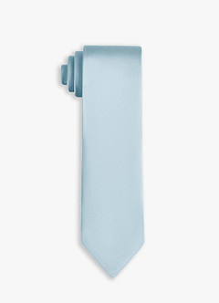 front Stretch Satin Wide Tie