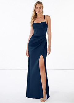 Brookelle Navy Maxi Dress image1
