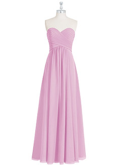 Azazie Yazmin Bridesmaid Dresses Candy Pink A-Line Sweetheart Neckline Chiffon Convertible Dress image8
