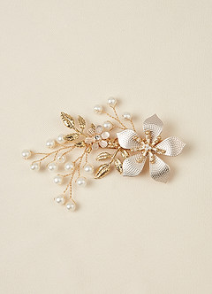 Pince à cheveux fleur étoile