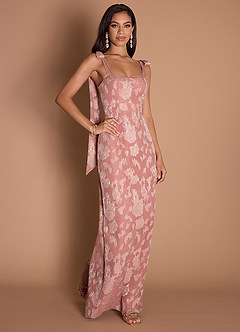 Hanna Peach Blush Maxi Dress image4