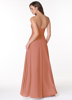 Azazie Arabella Allure Abiti da Damigella Abito Convertibile A-Line in Chiffon Scollo a Cuore Più Tagliato image2