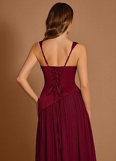 Stephanie Merlot Maxi Dress image6