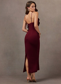 Lexi Wine Maxi Dress image2