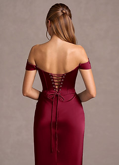 Lorelei Merlot Maxi Dress image5