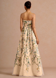 Kleid Evangeline Champagner Multi image2