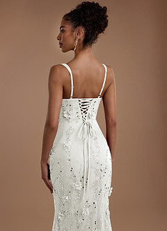 Zarelle Maxi Klänning Vit image6