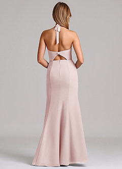 Azazie Emeria Suknie dla druhen Syrena Dekolt w kształcie serca Szyfon Do ziemi Sukienka image2