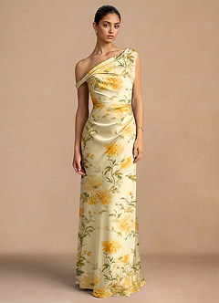 Robe Longue Sorbet Au Citron Soleil image4