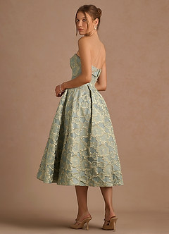 Desiree Blue Midi Dress image4