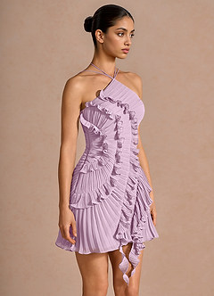 Hatsu Frosted Lilac Mini Dress image6