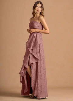 Lulu Light Pink Handkerchief Maxi Gown image6