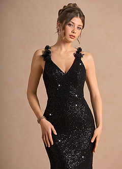 Elorae Black Maxi Dress image5