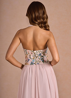 Ellis Maxi Klänning Blush Pink Multi image6