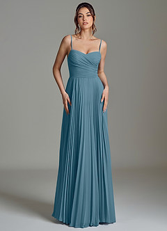 Azazie Catie Bridesmaid Dresses Bermuda A-Line Sweetheart Neckline Chiffon Dress image4