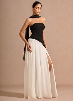 Maxi jurk Galatea Zwart image4