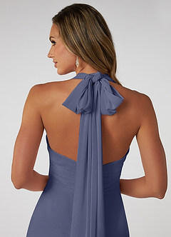 Azazie Fifi Bridesmaid Dresses Stormy A-Line Strapless Chiffon Convertible Dress image4