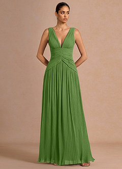 Maxi jurk Lupita Kruidengroen image3