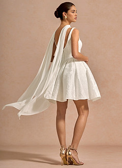 Esmarie Ivory White Mini Dress image3
