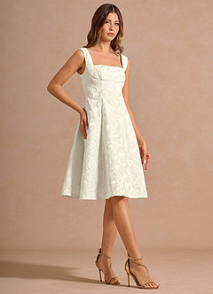 Amara Mini Klänning Fransk Vit image3