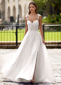 Dreamscape White A-line Prom Dress image4